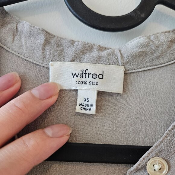 Wilfred Aritzia Bossut Silk Shirt - Picture 4 of 8